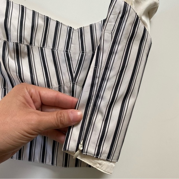 Theory Ventura Striped Bustier Cami size P - Picture 7 of 13